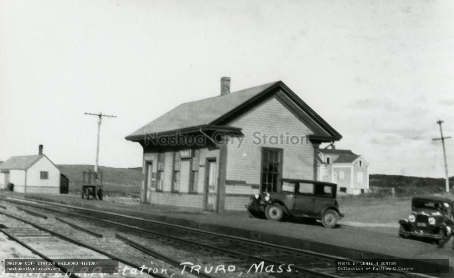 Postcard: New York, New Haven & Hartford Railroad Station, Truro, Massachusetts